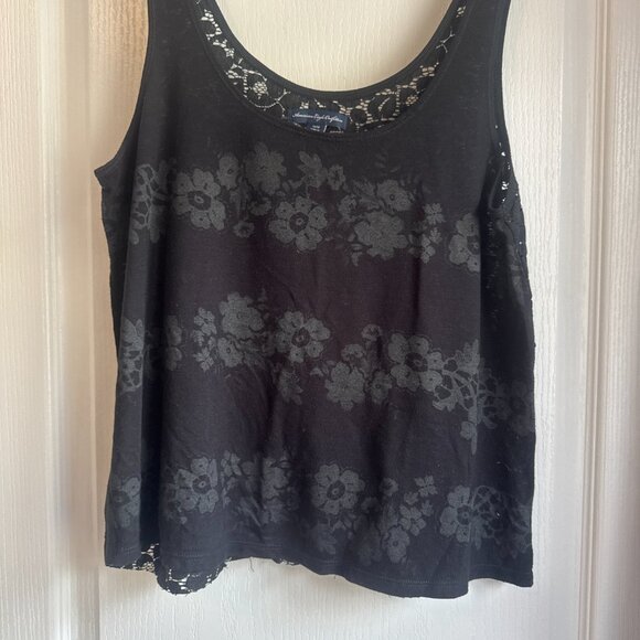 American Eagle lace back tank top - Picture 3 of 5